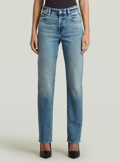 Viktoria High Straight Jeans